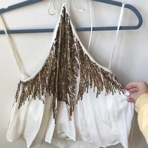 Free People Sequin Tank